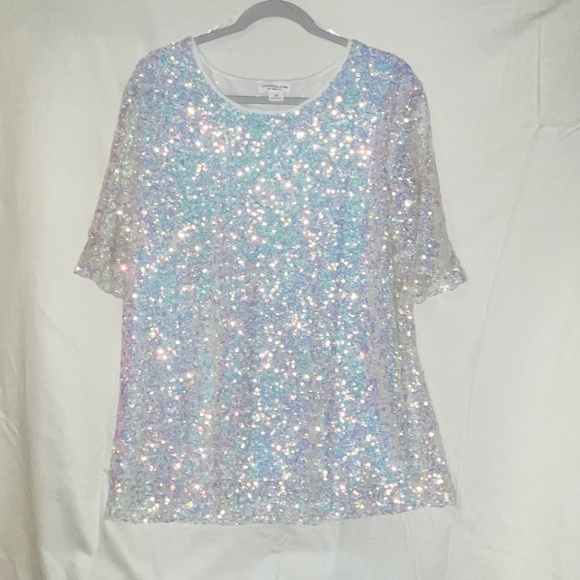 White sequin tunic - Picture 4 of 4